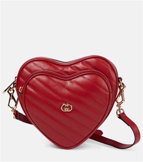 gucci heart ny bag|Gucci over shoulder bag.